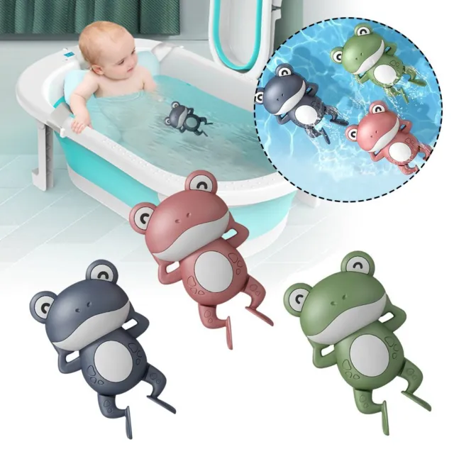 Cute Frog Baby Bath Toys 0-12 Months for Kids Swimming Pool Water Game Gifts KH