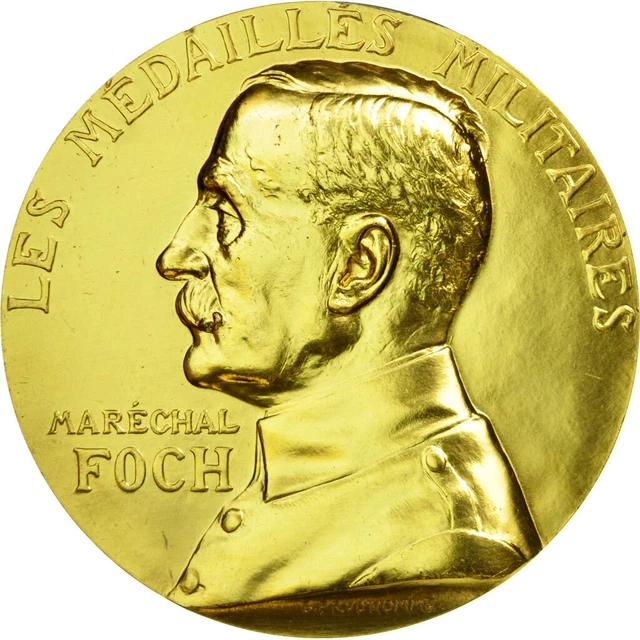 France Médaille Les Médaillés Militaires Maréchal Foch Politics