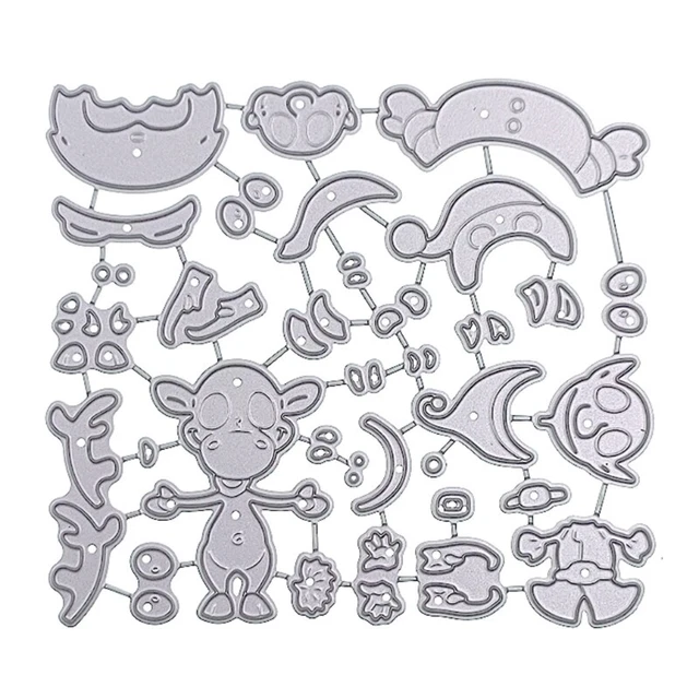 Christmas Metal Cutting Dies Stencil DIY Scrapbook Album Paper Card Template