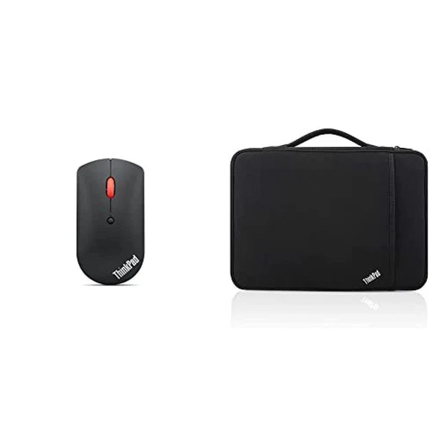 Lenovo ThinkPad Bluetooth Silent Mous & 4X40N18008 borsa per notebook 33 cm, Cus