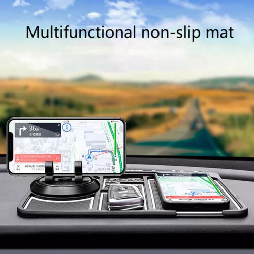 Multi-Functional Car Anti-Slip Mat Phone Holder Non Slip Phone Mount Car Pad ^^i