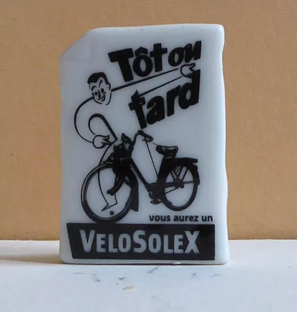 Fève pub perso pour le Vélosolex - 2019 - Solex