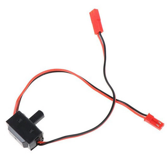 UNIVERSAL TWO WIRE ON OFF Switch With JST Plug Male Female For RC Model ...