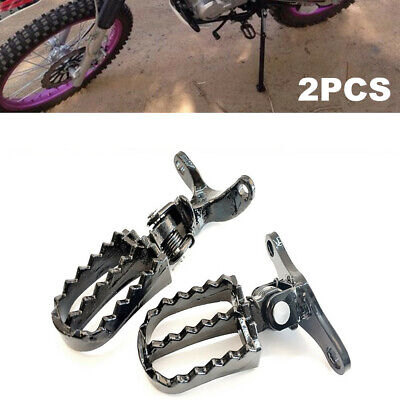 Motorcycle Motorbike Foot Pegs Rear Passenger Pedal Foot Rest for Dirt Pit Bike