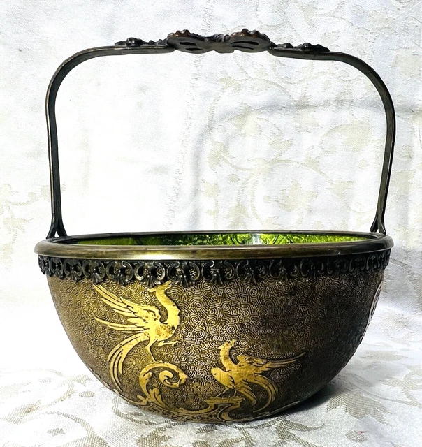 Val Saint Lambert - Léon Ledru - Vase - Copper, Glass