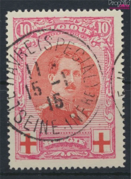 Belgique 111A oblitéré 1915 Rouge Cross (9822650