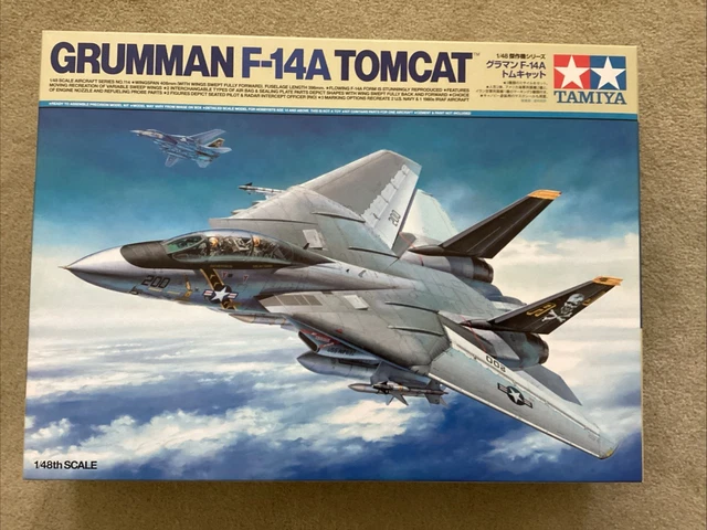 TAMIYA 1/48 GRUMMAN F-14A Tomcat Plastic Model Kit 61114 $117.68 ...