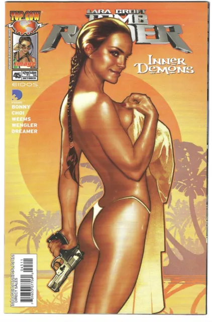 Tomb Raider 45 Top Cow 2004 HOT! Lara Croft Adam Hughes Cover VF/NM
