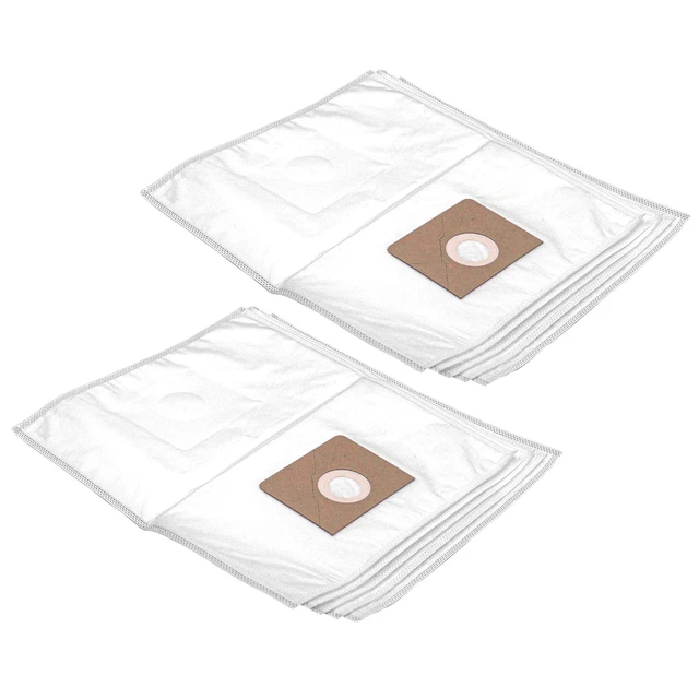 Lot De 10 Sacs D'aspirateur Pour Progress Onyx 120-135 - Microfibre Non Tissée - Marque VHBW