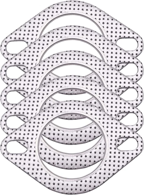 2-Bolt 2.5Inch 62Mm Exhaust Flange Gasket Turbo/Manifold/Header Down/Dump Pipe ☑
