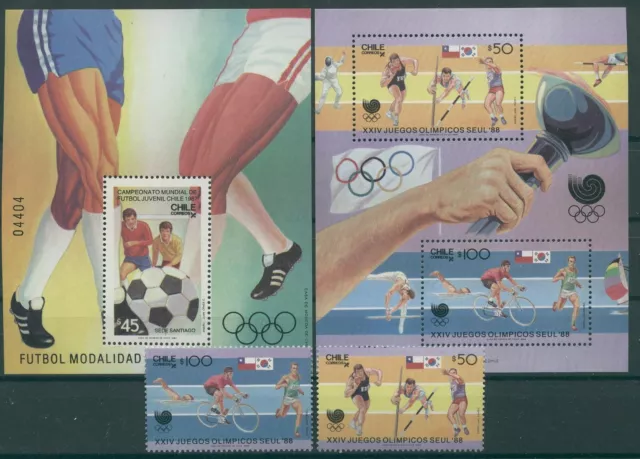 Olympiade 1988, Olympic Games - Chile - ** MNH
