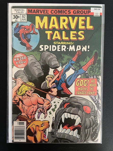 Marvel Tales vol.2 #82 1977 High Grade 7.0 Marvel Comic Book D43-26