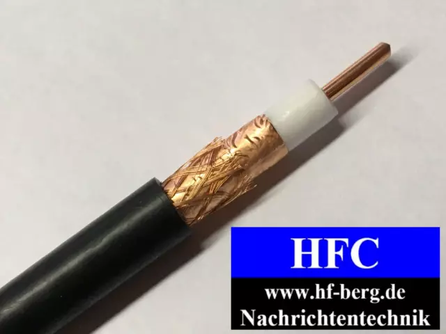 H 2000 Flex LOW LOSS Cable coaxial - doble blindado / 50 Ω - Producto a metros