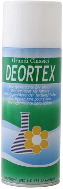 RAMPI DEORTEX Deodorante Igienizzante Tessuti ambiente Antitarme Spray 400 ml