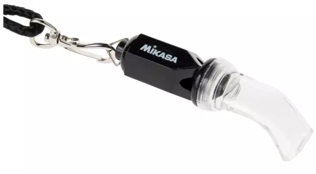 Mikasa Volleyball Referee Hexagon Sports Whistle Black WH5