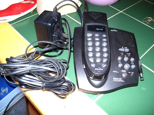 Binatone Vintage Cordless Telephone Icarus 800  In Very Good Condition.