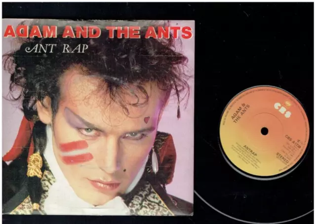 Adam And The Ants Ant Rao Window Sleeve 1981 Vinyl Single