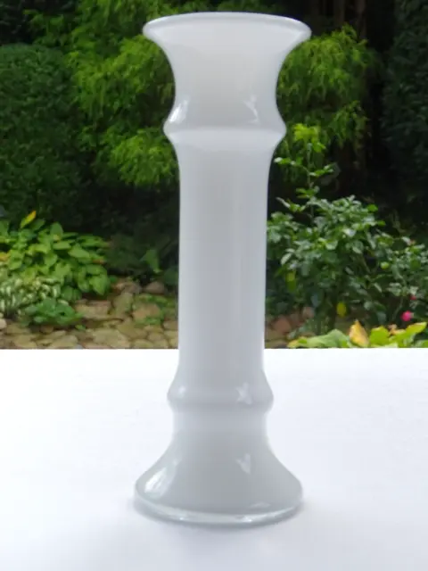 Holmegaard Glasværk mini Vase Opal MB Serie Michael Bang 80er Jahre