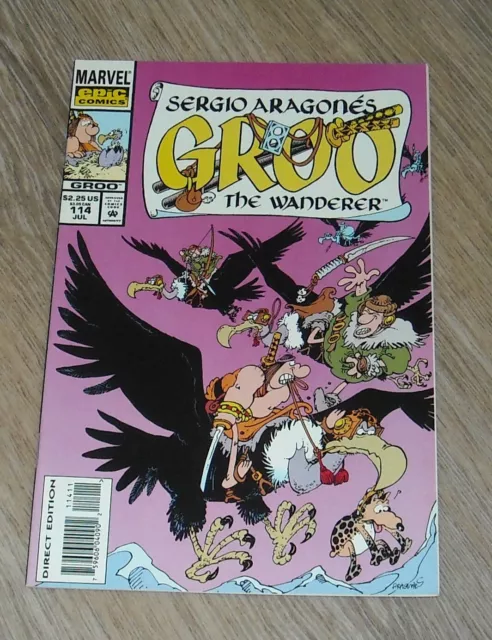 GROO the WANDERER # 114 MARVEL EPIC COMICS July 1994 SERGIO ARAGONES