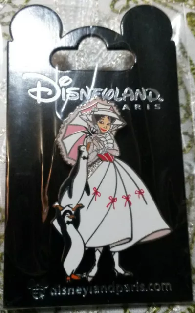 New November 2018 Mary Poppins & Penguins Disney Land Paris Dlrp Dlp Pin