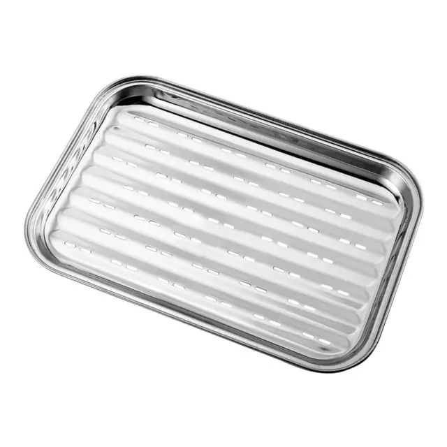 Grill Basket Grill Plate Roasting Pan Grill Tray for Home Baking Cooking