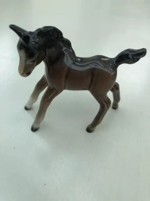 Beswick Pony  Dark Brown  Gloss Figurine