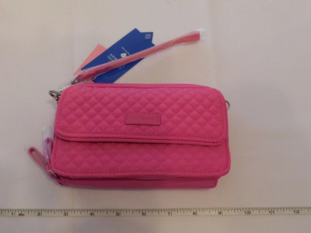 Vera Bradley Iconic RFID All in One Crossbody 22873-M98 Rose Petal Women's NWT