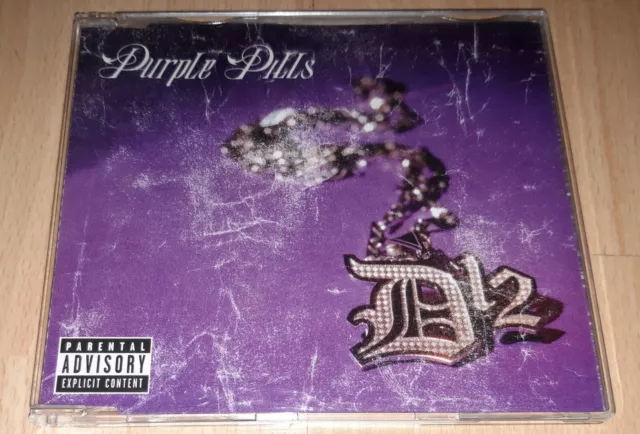 D12 - Purple Pills - CD Single RAP Hip Hop Incl. Shit On You 2001 👍