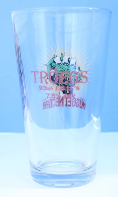 Vintage - Troegs - Nugget Nectar - Beer-Ale Glass  6 inches