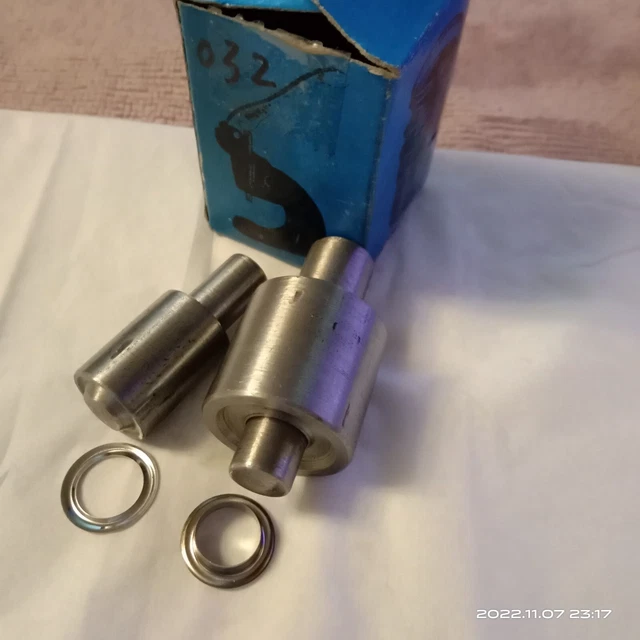 Herramienta troqueladora de ojales de 10 mm para punzón operado por máquina (no 24) 032
