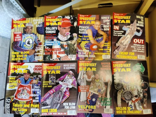 Speedway Star Magazine 1996 Complete (52 issues) Collectible Vintage
