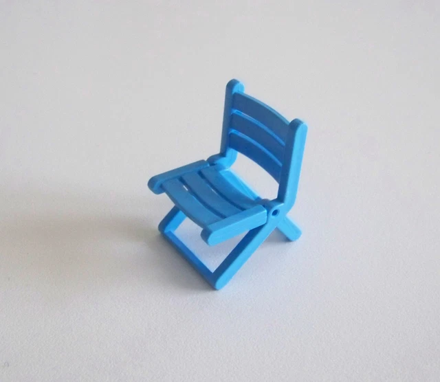 Chaise De Bureau à Roulettes Playmobil Jaune Foncé - Pièce Détachée Pour Maison Moderne, Occasion