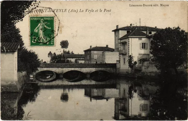 CPA Pont de Veyle La Veyle et le Pont FRANCE (1334379)