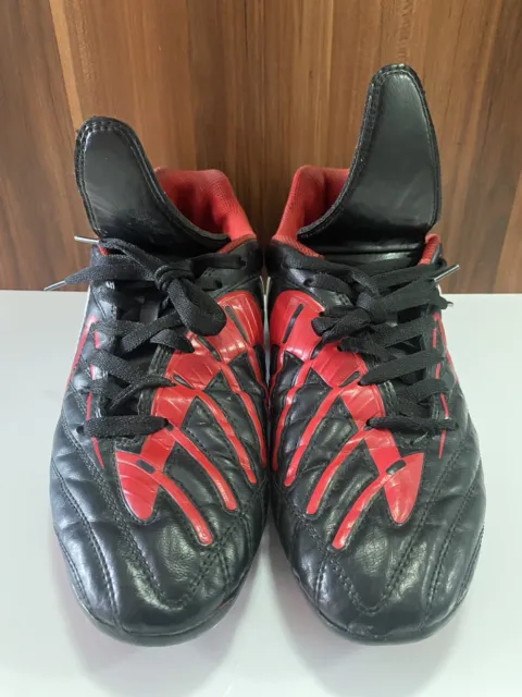 Adidas Absolado PS TRX FG 2008 Predator Red Black Soccer Cleats Size US 9.5 READ