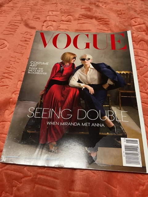MERYL STREEP & ANNA WINTOUR VOGUE Magazine May 2026 Devil Wears