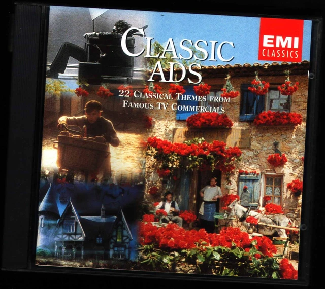 the classic music on t.v.commercials　CD CLASSIC ADS: 22 Classical Themes From Famous Tv Commercials – Emi