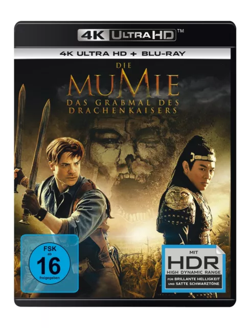 Die Mumie - Das Grabmal des Drachenkaisers (4 (4K UHD Blu-ray) (Importación USA)