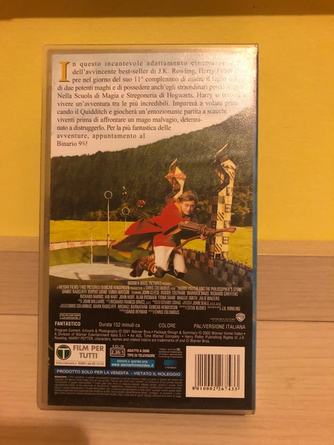 VHS FANTASY - Harry Potter e la pietra filosofale EUR 1,00 - PicClick IT