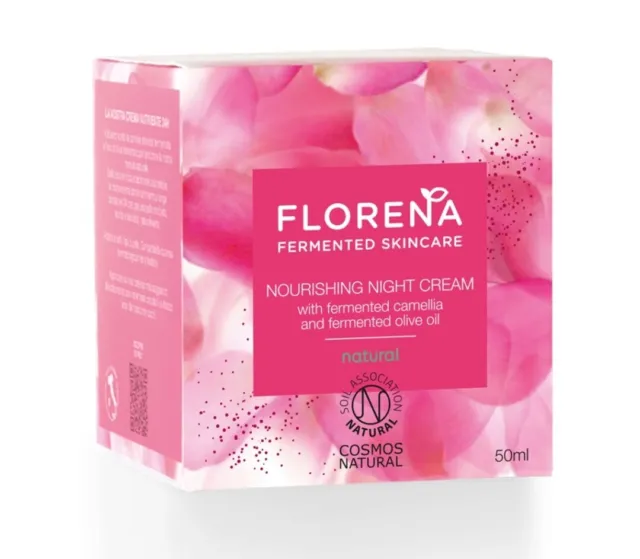Florena Skincare Organic Nourishing Night Cream free p&p