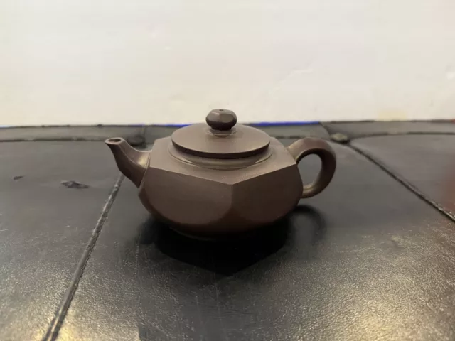 Chinese Yixing Zisha Clay Purple Sand Handmade Exquisite Teapot #2
