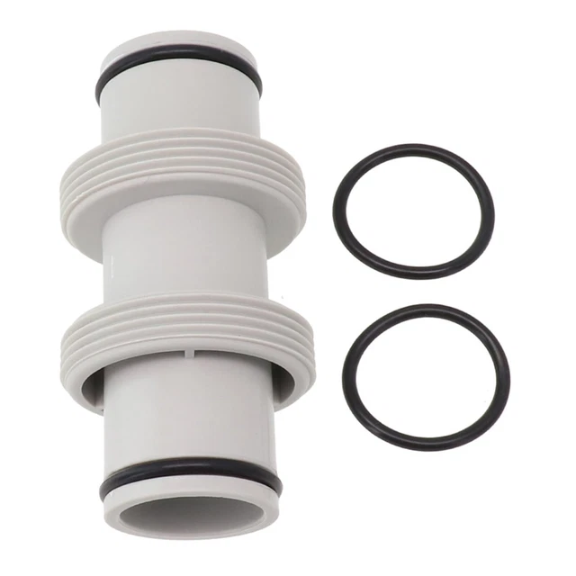 Valvola A Stantuffo Per Piscina In PVC - Adattatore Multifunzionale Con Attacchi 1,5'' E 1,25'' - Ricambio Per Pompe Filtro - 5