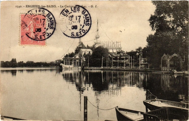 CPA ENGHIEN-les-BAINS - Le Casino et le Lac (380516)