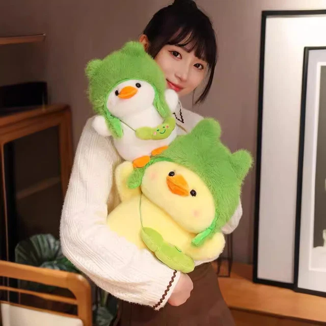 SOFT AND FLUFFY Duck Plush Toy For Kids 8 Inch Duck Doll Birthday ...
