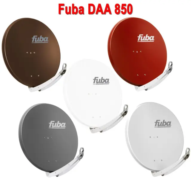 FUBA DAA 650 / 780 / 850 ALU Satellitenschüssel Sat Antenne Anlage FullHD 4K HD