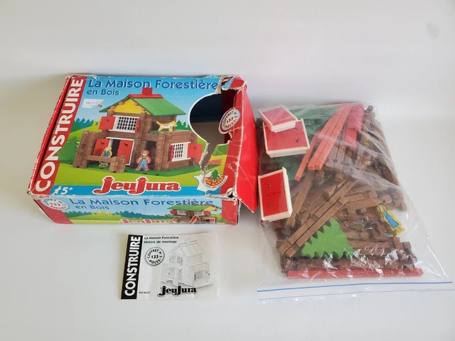 Jeu De Constriction Maison Forestière Jeujura n°2 avec boite