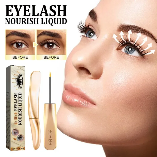 Nourishing Eyelash Serum Gold Eyelash Growth Essence  Eyelashes