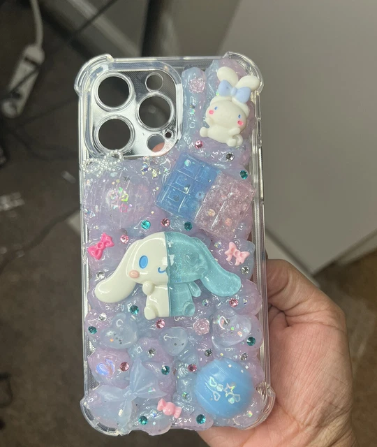Cinnamoroll 12 Pro Max Decoden Bling iPhone Case