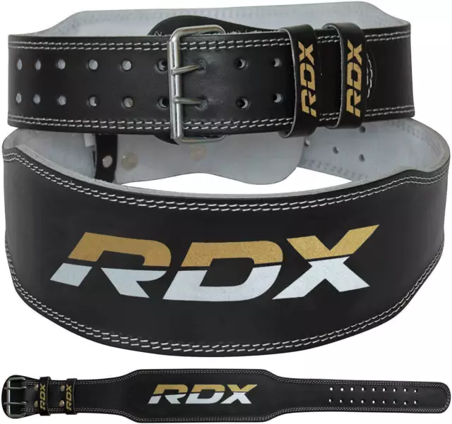 Cintura di sollevamento pesi di RDX, cintura palestra, cintura powerlifting, cintura fitness, allenamento