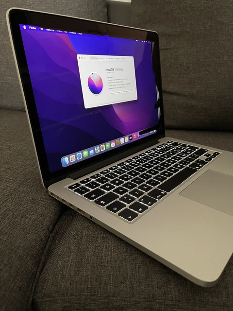 Apple MacBook Pro 13.3" 2015 256GB SSD Intel Core i5 Dual Core 2.7 GHz 8GB RAM 4