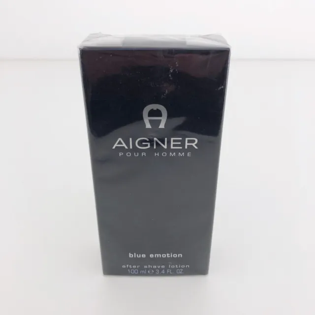 Aigner Blue Emotion After Shave Lotion 100 ml Pour Homme Herren Etienne Aigner